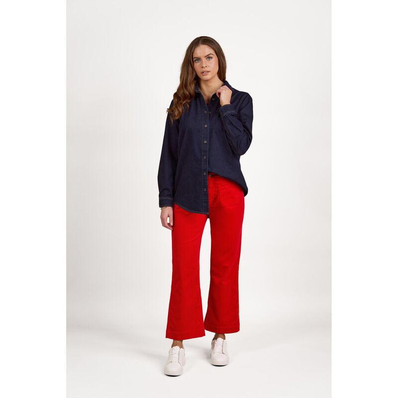 Vassalli Denim Shirt With Poppers image number 2